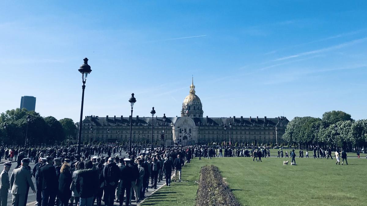 Invalides - Hommage Cédric de Pierrepont et Alain Bertoncello - 14 mai 2019